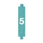 BTICINO - Configurateur nr 5 pour My Home - livré par jeu de 10 pièces - 3501/5