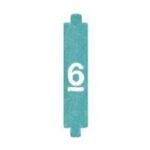 BTICINO - Configurateur nr 6 pour My Home - livré par jeu de 10 pièces - 3501/6