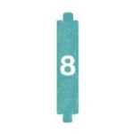BTICINO - Configurateur nr 8 pour My Home - livré par jeu de 10 pièces - 3501/8