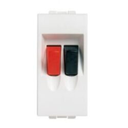 Détails visibles de Connecteur haut-parleur bipolaire Home Cinéma N4294 pour Prises haut-parleurs