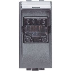 BTICINO - Connecteur RJ 45 Living UTP - cat. 6 - type Avaya (AT & T) - 1 module - L4261AT6