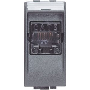 BTICINO - Connecteur RJ 45 Living UTP - cat. 6 - type Avaya (AT & T) - 1 module - L4261AT6