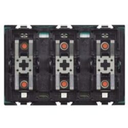BTICINO - Elément de commande My Home - pour 3 fonctions - 3 modules - L4652/3