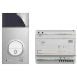 BTICINO - Kit AVT Linea 3000 composé d'une platine de rue (343081) + alimentation (346050) - SP20220834321