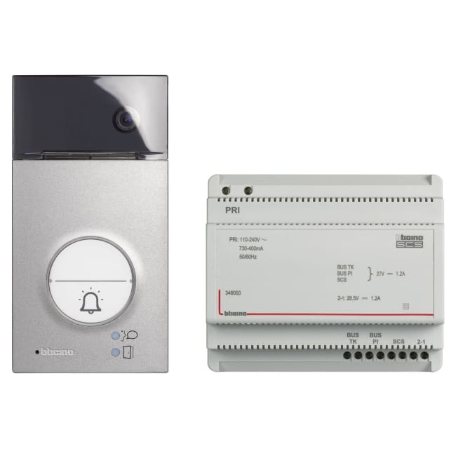 BTICINO - Kit AVT Linea 3000 composé d'une platine de rue (343081) + alimentation (346050) - SP20220834321 BTICINO - Kit AVT Linea 3000 composé d'une platine de rue (343081) + alimentation (346050) - SP20220834321