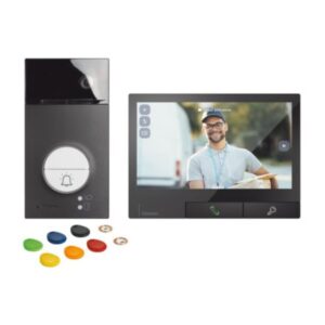 BTICINO - Kit Linea 3000 noir et Classe 300X couleur noire - 363943