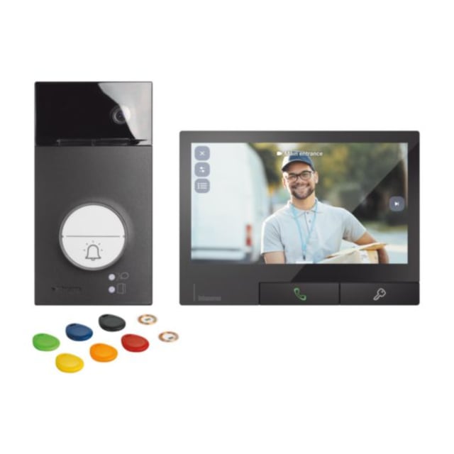 BTICINO - Kit Linea 3000 noir et Classe 300X couleur noire - 363943 BTICINO - Kit Linea 3000 noir et Classe 300X couleur noire - 363943