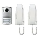 BTICINO - Kit Parlophonie analogue 2 boutons .Linea 2000