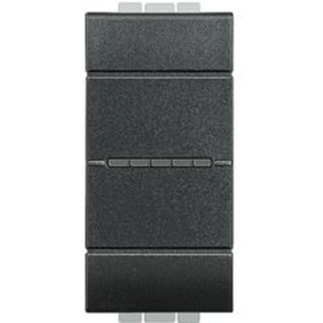BTICINO - LL - 2-directions axial 10A 1 module - anthracite - L4053AN BTICINO - LL - 2-directions axial 10A 1 module - anthracite - L4053AN