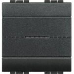 BTICINO - LL - 2-directions axial 10A 2 modules - anthracite - L4053M2AN