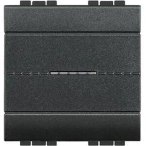 BTICINO - LL - 2-directions axial 10A 2 modules - anthracite - L4053M2AN
