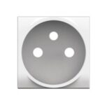 BTICINO - LL-Enjoliveur prise 2P+T blanc - enclipsable - N4942S