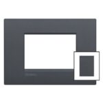 BTICINO - LL-Plaque Air 3+3 mod anthracite - LNC4826AR