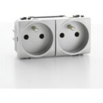 BTICINO - LL double prise précâblé Tech 16A 250V - NT4142M2AN