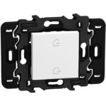 BTICINO - LightN WN - commande sans fil sans pile arr/dép - blanc - YW4570CWG