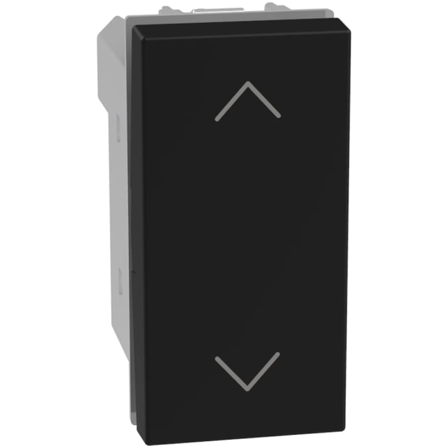 BTICINO - LightN commande volets roul. 1 mod - noir - YD4027N BTICINO - LightN commande volets roul. 1 mod - noir - YD4027N