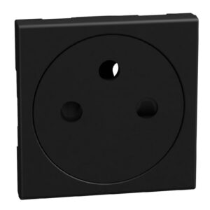 BTICINO - LightN enjoliveur 2P+T noir 2 mod - YD4942AF