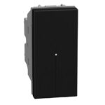 BTICINO - LightN inter unipol. Ax. 10AX 1 mod - noir - YD4051A