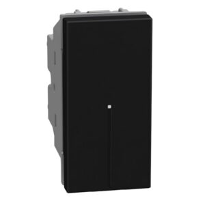 BTICINO - LightN inter unipol. Ax. 10AX 1 mod - noir - YD4051A