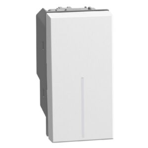 BTICINO - LightN inverseur 10AX 1 mod - blanc - YW4004
