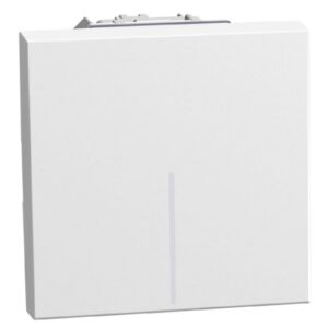 BTICINO - LightN inverseur 10AX 2 mod - blanc - YW4004M2
