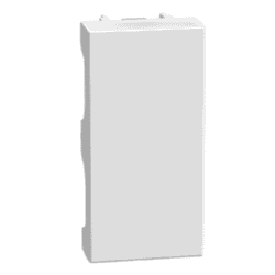 BTICINO - LightN obturateur 1 mod blanc - YW4950