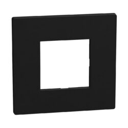 BTICINO - LightN plaque 2 mod noir - YA4802DD