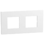 BTICINO - LightN plaque 2x2 mod 71mm blanc - YA4802M2WW