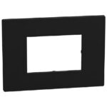 BTICINO - LightN plaque 3 mod noir - YA4803DD