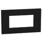 BTICINO - LightN plaque 4 mod noir - YA4804DD