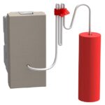 BTICINO - LightN poussoir à tirage 10A 1 mod - stone - YG4033