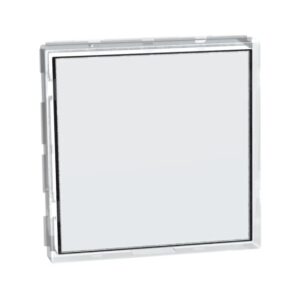 BTICINO - LightN poussoir porte-étiquet. 2 mod - transparent - Y4040