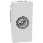 BTICINO - LightN prise TV étoile 1 mod - blanc - YW4202D