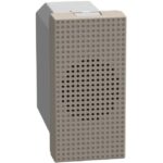 BTICINO - LightN sonnette 12V 1 mod - stone - YG4351V12