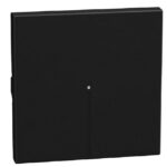 BTICINO - LightN touche ax. pr commandes 2 mod - noir - YD4916M2