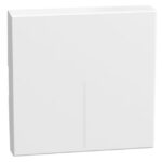 BTICINO - LightN touche pr commandes 2 mod - blanc - YW4915M2