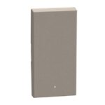 BTICINO - LightN - touche sans symbole MyHOME 1 mod - 1 fonc - stone - YG4915MH