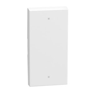BTICINO - LightN - touche sans symbole MyHOME 1 mod - 2 fonc - blanc - YW4911MH