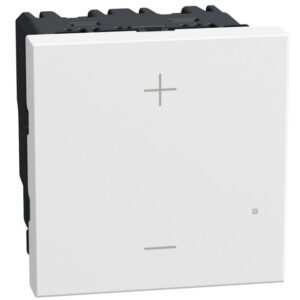 BTICINO - LightN variateur 2 fils 125W 2 mod - blanc - YW4419M2