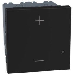 BTICINO - LightN variateur 2 fils 125W 2 mod - noir - YD4419M2