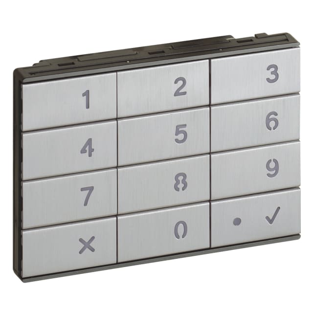 BTICINO - Linea 5000 - Clavier codé ALUMINIUM - 345500 BTICINO - Linea 5000 - Clavier codé ALUMINIUM - 345500