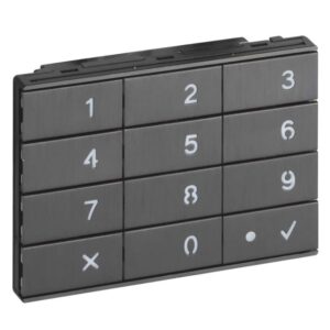 BTICINO - Linea 5000 - Clavier codé NICKEL - 345510