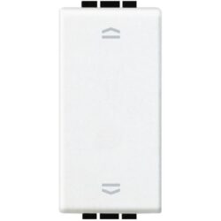BTICINO - Living Light commande volets roulants 1 module blanc - N4027N