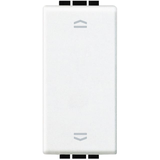 BTICINO - Living Light commande volets roulants 1 module blanc - N4027N BTICINO - Living Light commande volets roulants 1 module blanc - N4027N