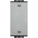 BTICINO - Living Light double poussoir volets roulants 1 module tech - NT4037N