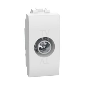 BTICINO - Living Light prise TV simple terminale - 1 module - blanc - N4202P10N
