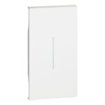 BTICINO - Living Now doigt standard blanc 2 modules pour commandes - KW01M2