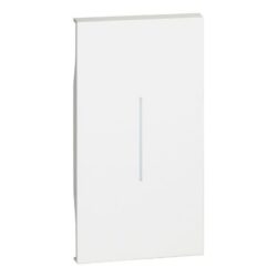 BTICINO - Living Now doigt standard blanc 2 modules pour commandes - KW01M2