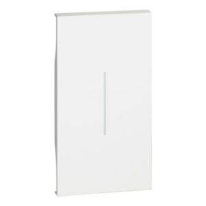 BTICINO - Living Now doigt standard blanc 2 modules pour commandes - KW01M2