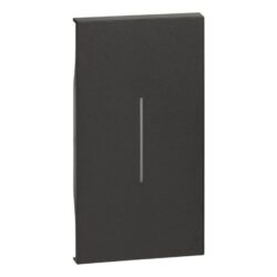 BTICINO - Living Now doigt standard noir 2 modules pour commandes - KG01M2